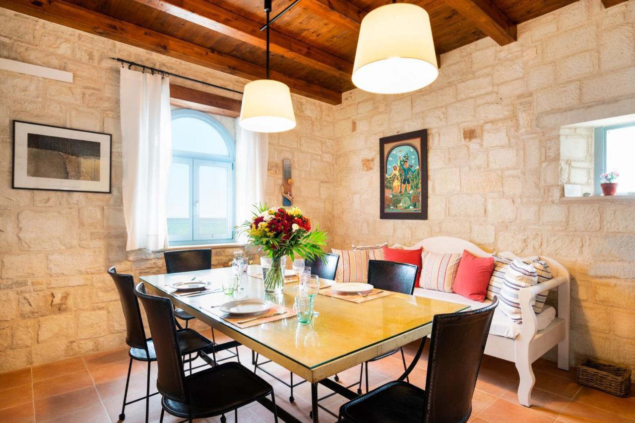 Beachfront Villa Turquoise With Private Pool, Bbq And Ping Pong Table Ханья Экстерьер фото